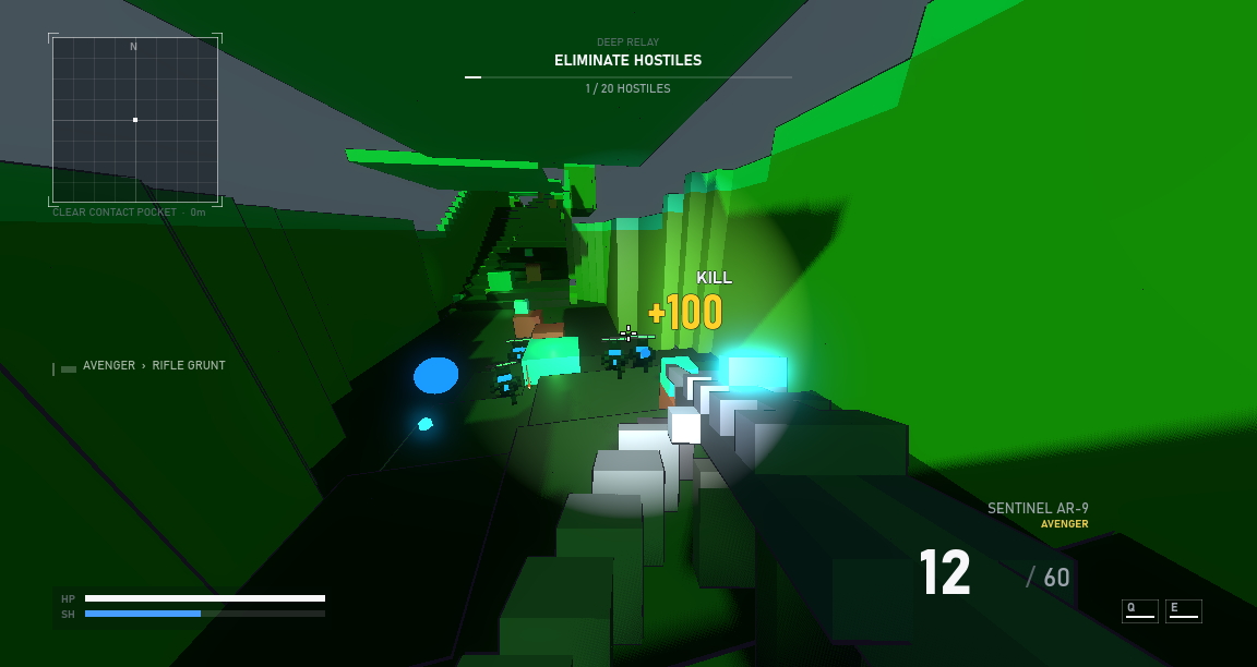 HuxleyVoxel gameplay preview